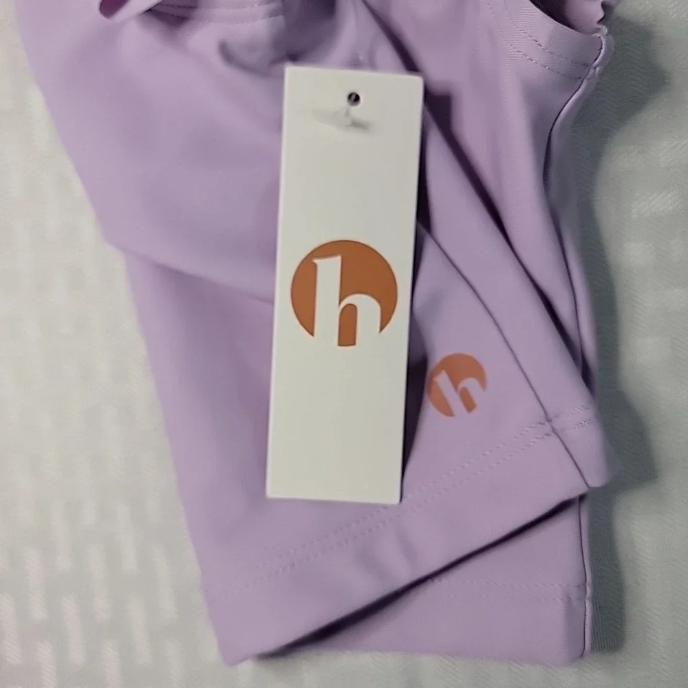 Honey Mark Baby Girls‎ Lavender Ruffle Tankini Swimsuit 12M NWT 2 Piece